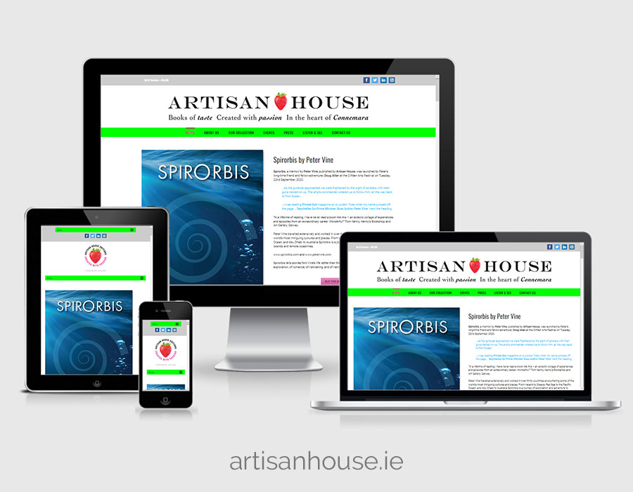 Website Design - Artisan House