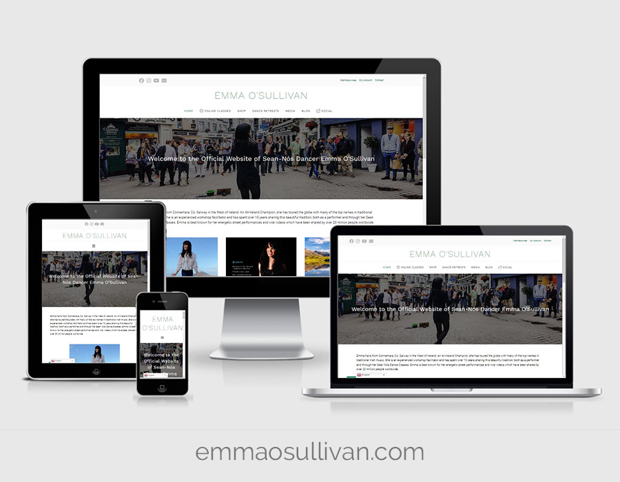 Website Design - Emma O'Sullivan