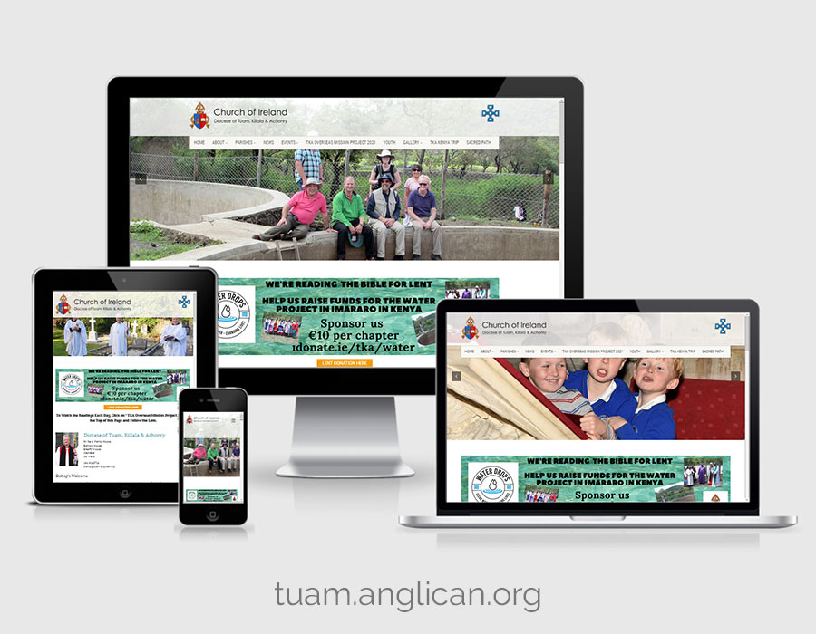 Website Design - Tuam Anglican